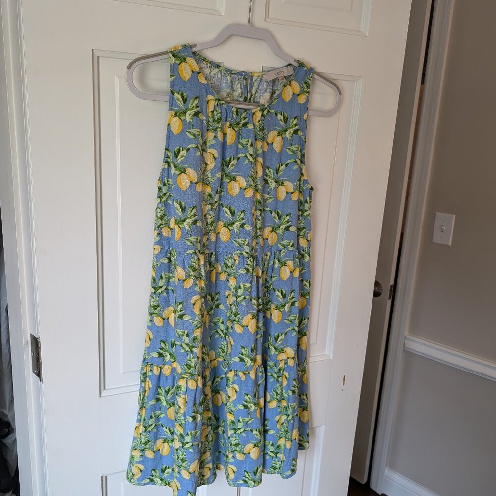 Loft Lemon Dress